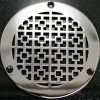 Geometric Squares No. 1™ Round Shower Drains | 5" Round Replacement For ZURN