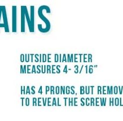 4" Shower Drain Replacement - Designer Drains