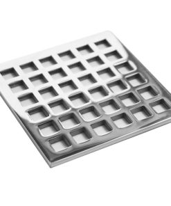 Geometric-No.-7-Square-Shower-Drain-Cover-Compatible-with-EBBE_Designer-Drains