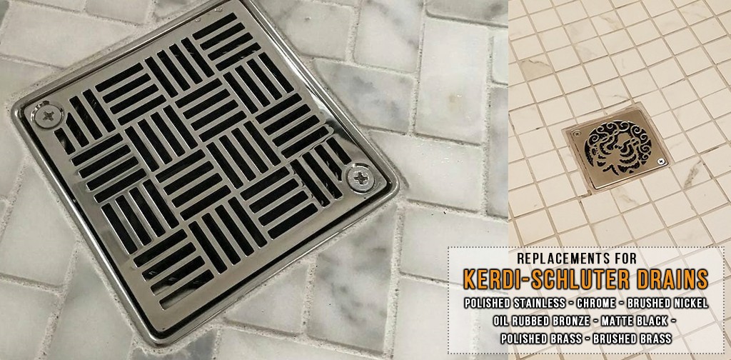 square shower drains made for schluter