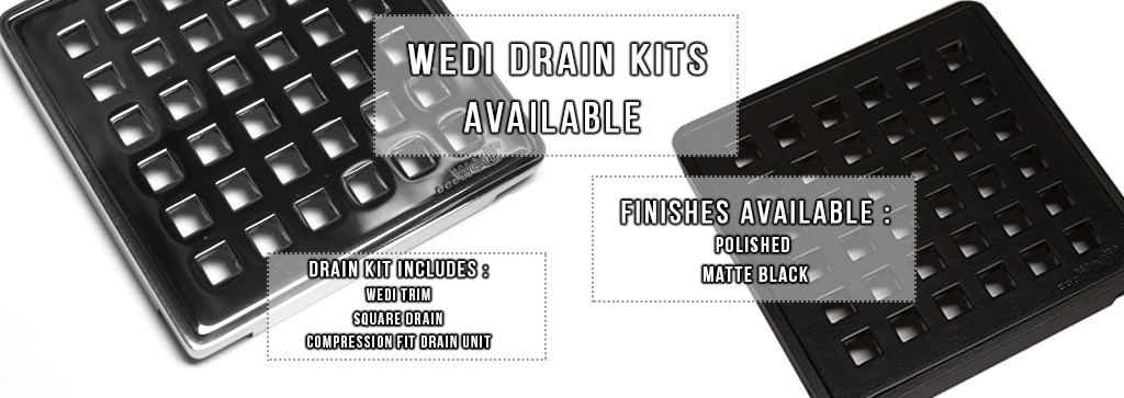 square shower drains made for wedi